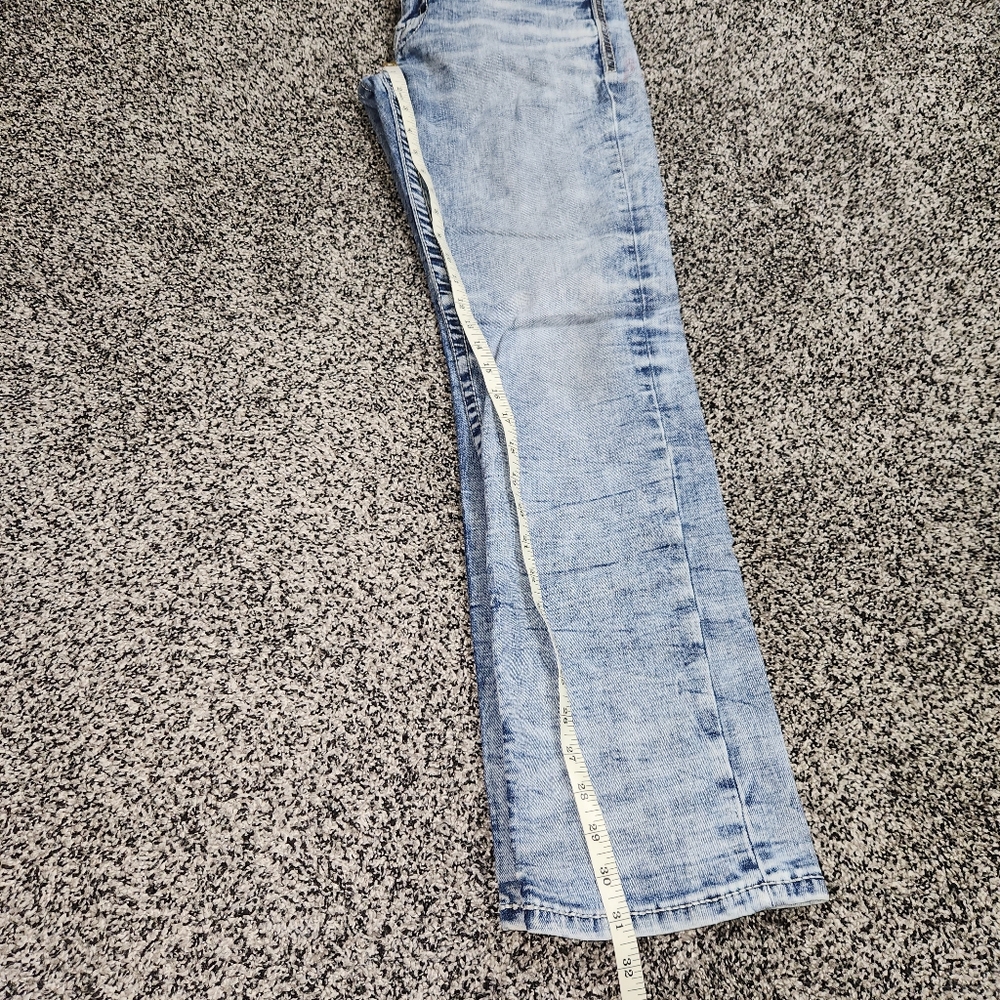 buckle black fit no 9. straight Leg Jeans Mens Sz 30 R, Lightwash Stretch Faded - Picture 2 of 11